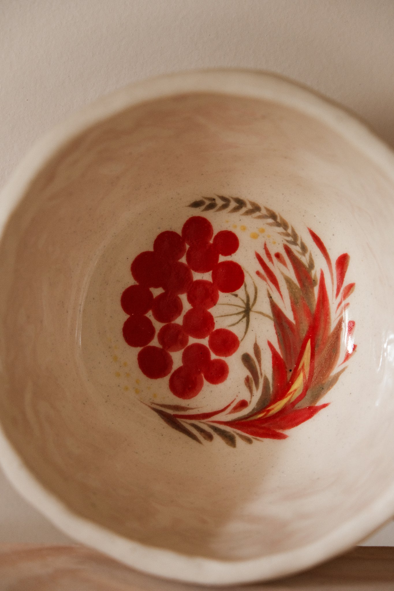 Hand painted mug Kalyna