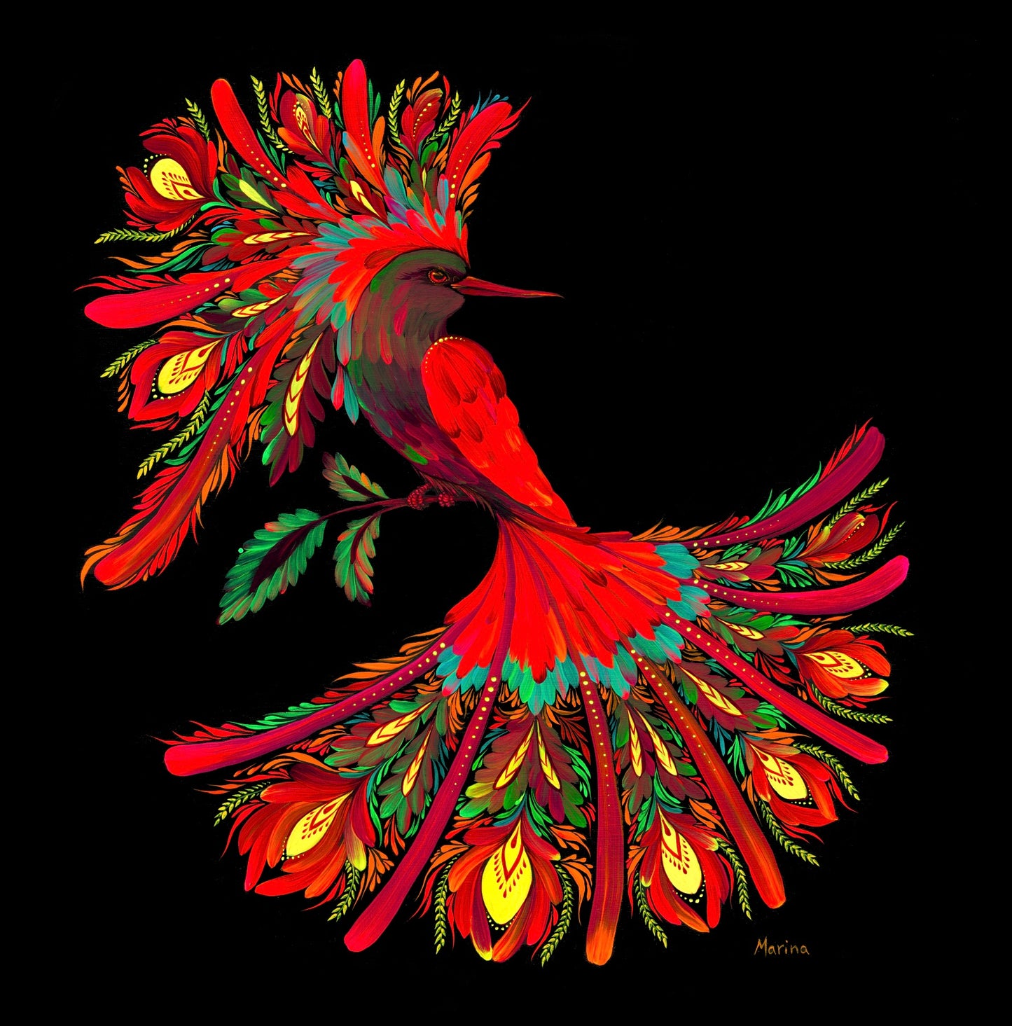 Berehynia Petrykivka Bird