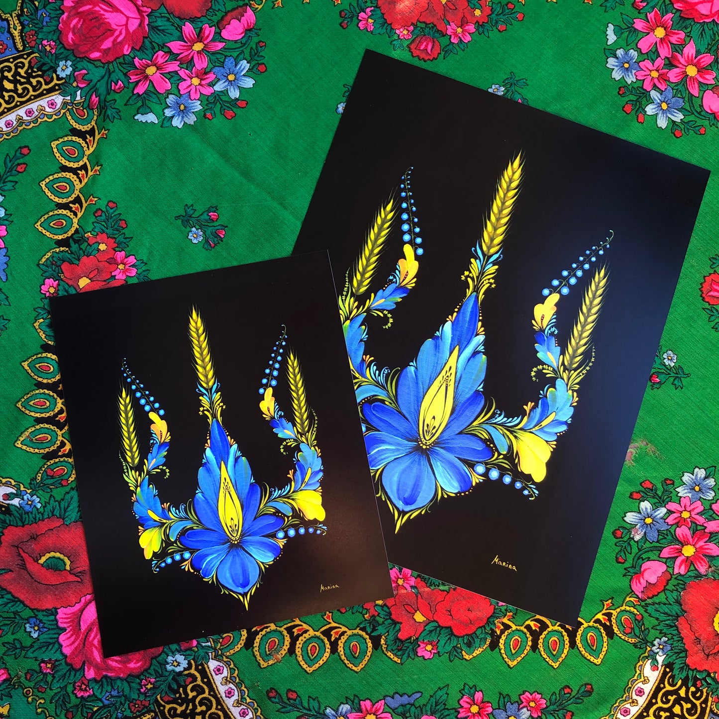 Fine art print Tryzub