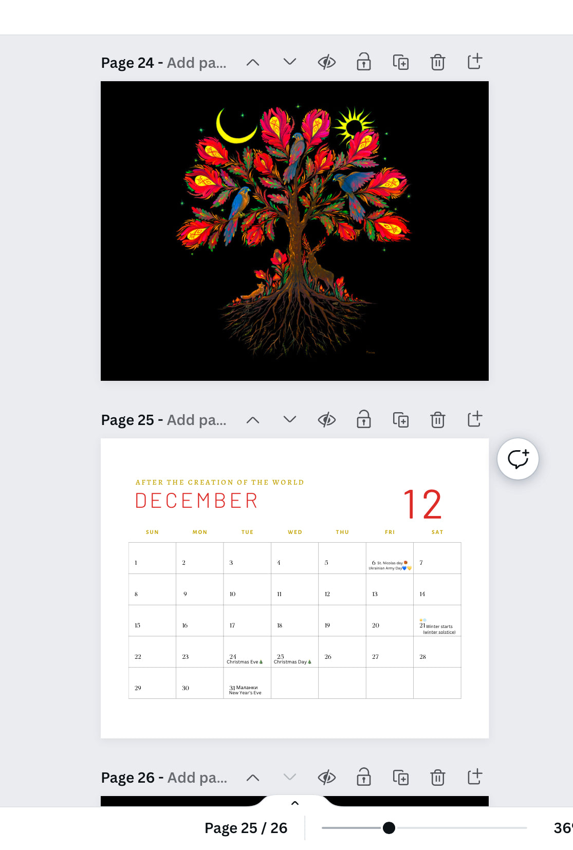 Limited edition 2024 calendar - discounted