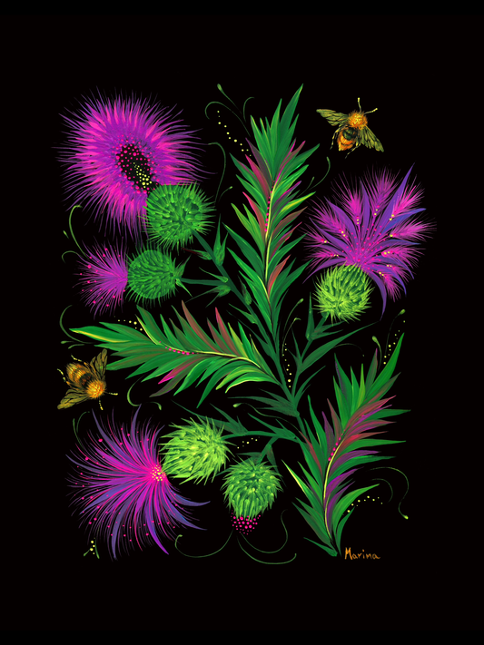 Fine art print Thistle