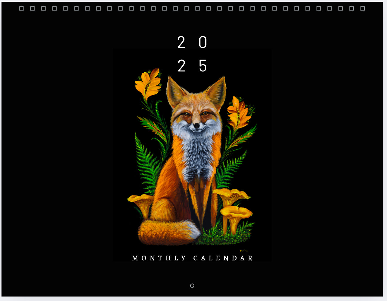 Limited edition 2025 calendar