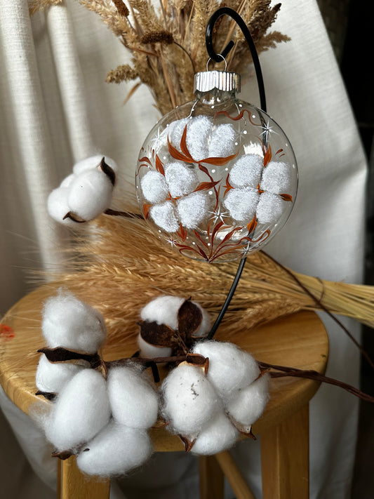 Ornament Bavovna with Snow