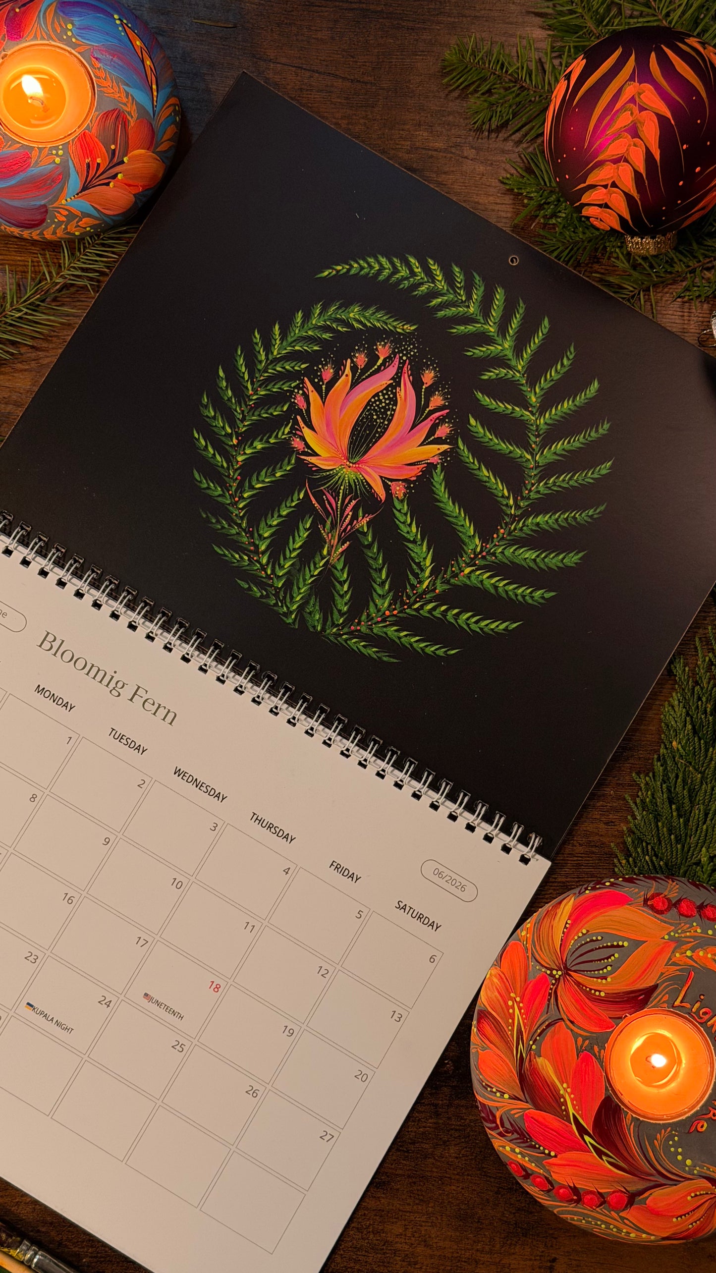 Limited edition 2026 calendar