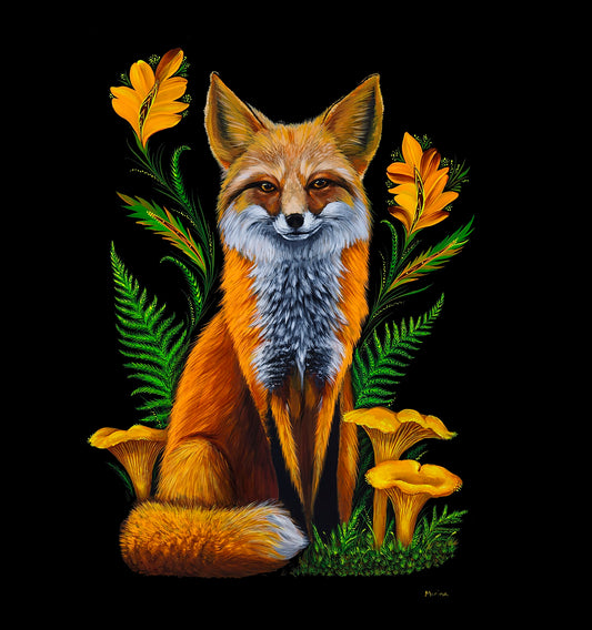 Fine art print Fox