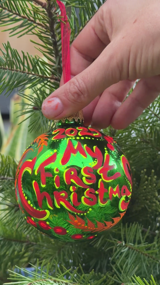 Christmas Ornament My first Christmas